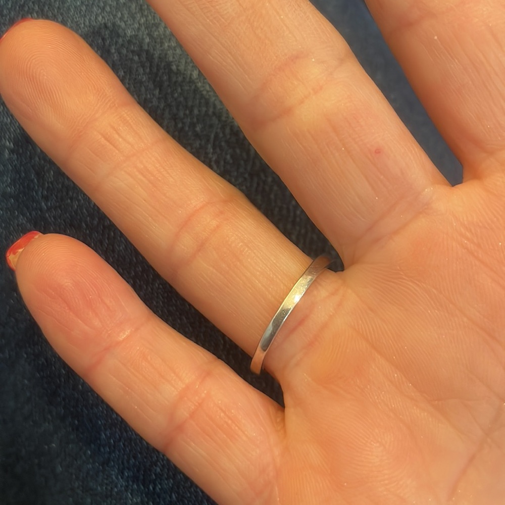 Sterling Silver Pave Ruby Heart Ring - image 3